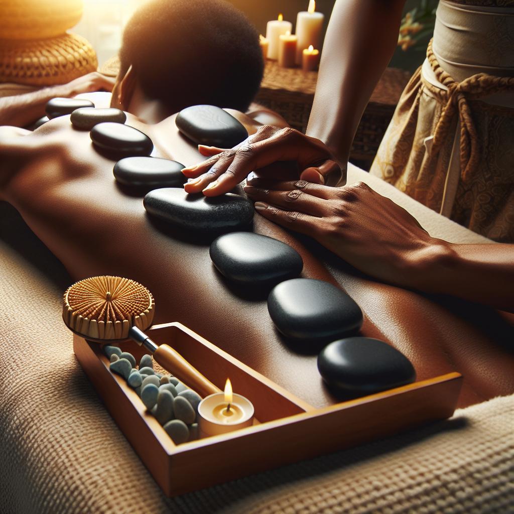 Jak na masáž s horkými kameny: Relaxace a hluboké uvolnění těla