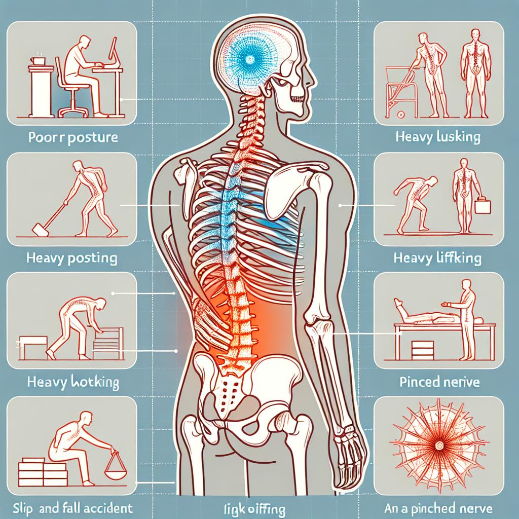 Akutní bolest zad: Co ji způsobuje