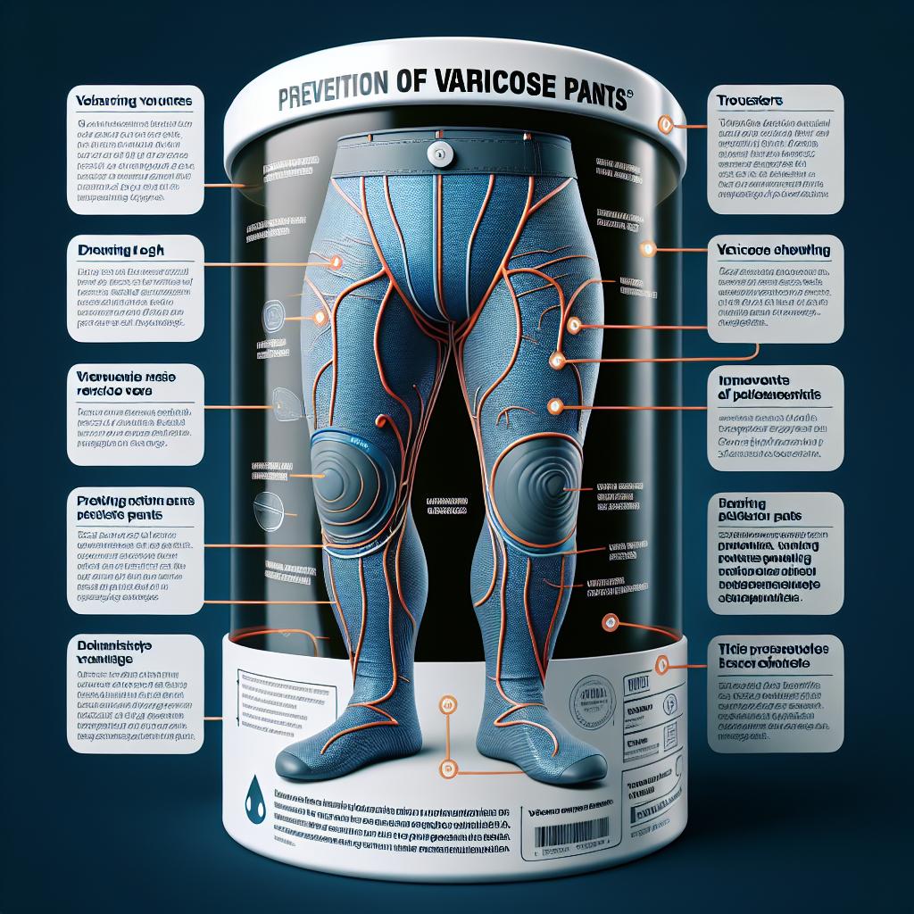 Prevence varixů s nohavicemi Sanitas