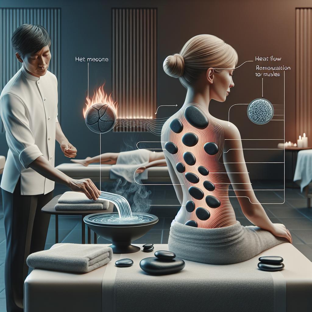 Jak funguje masáž s horkými kameny