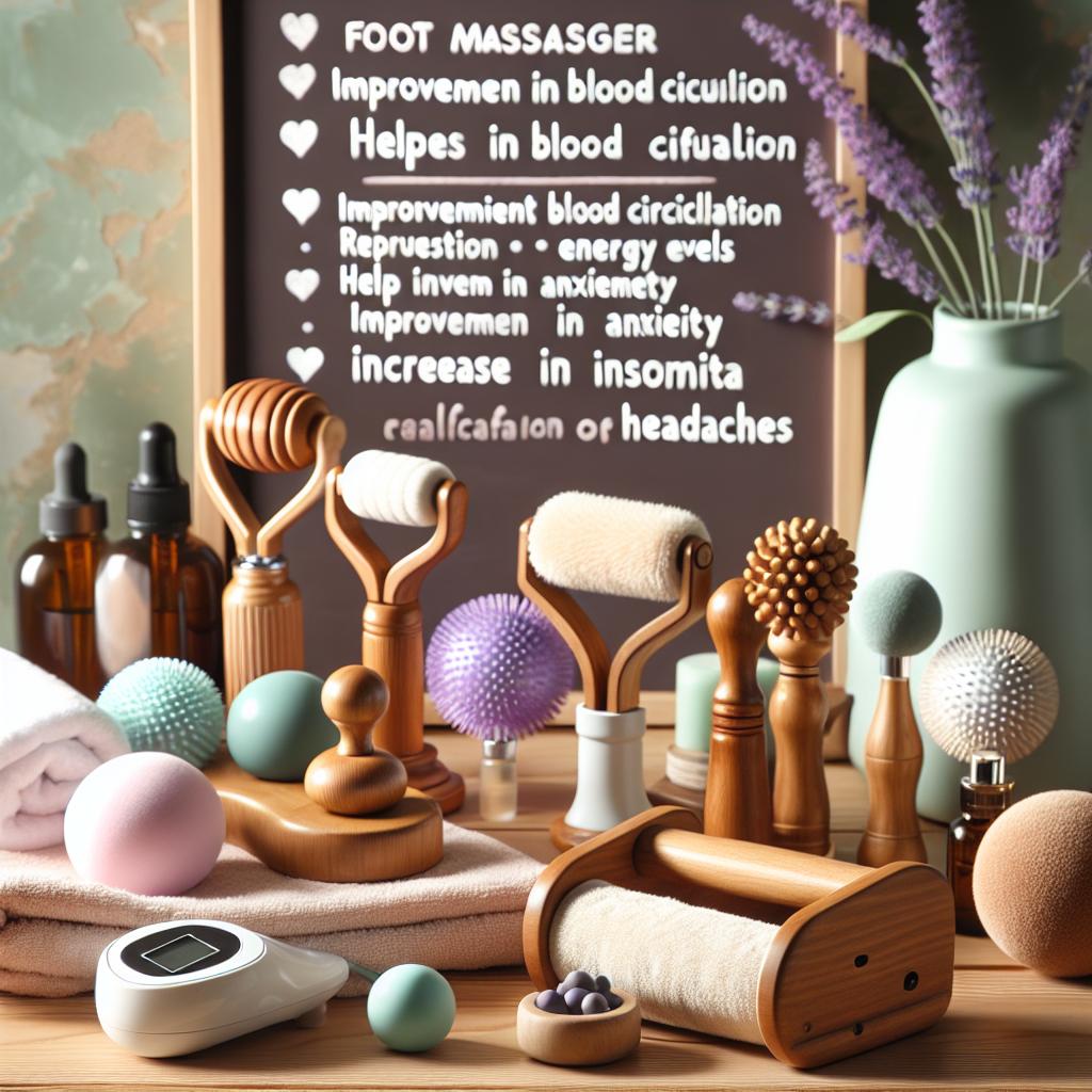 Masážní přístroje na nohy a jejich benefity