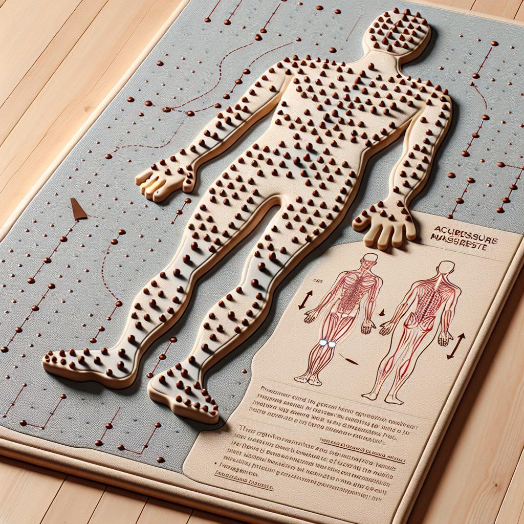 Akupresurní masážní podložka: Jak funguje?