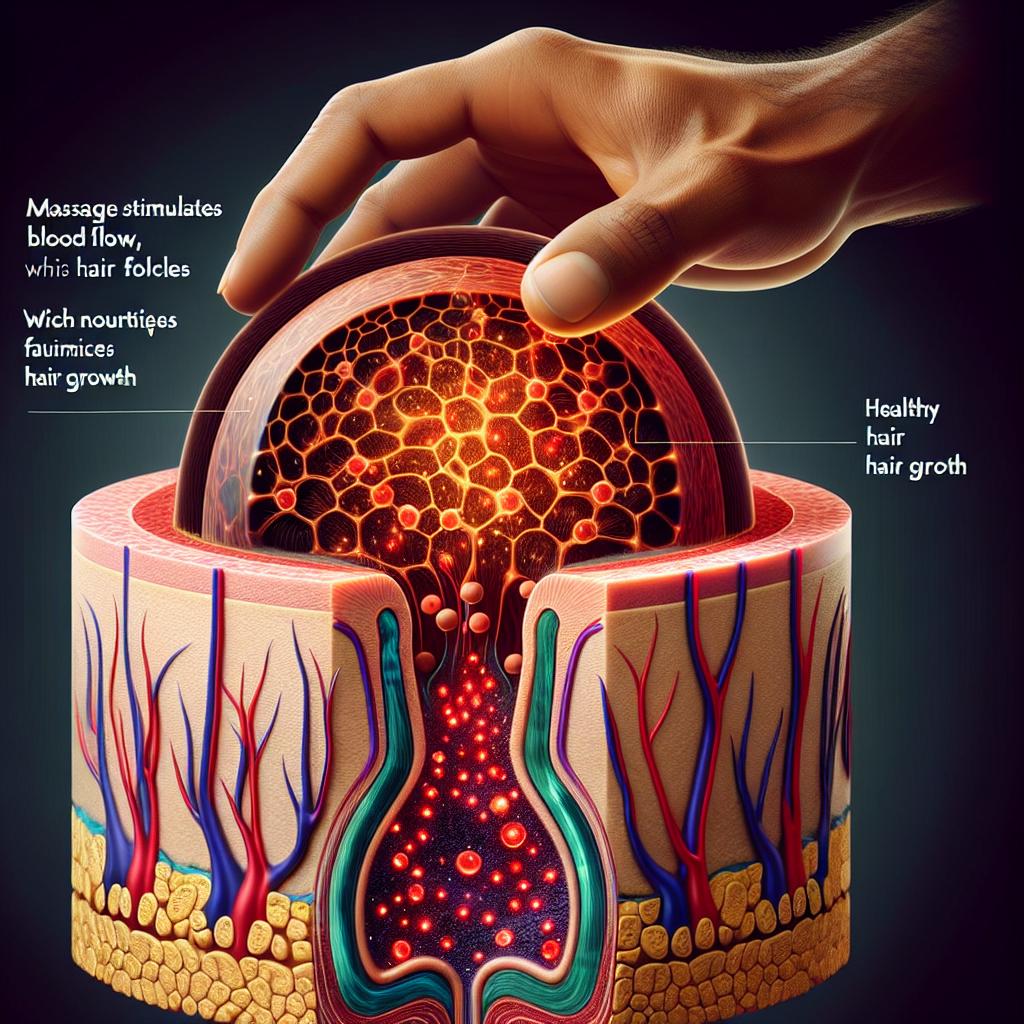 Jak masírování podporuje růst vlasů